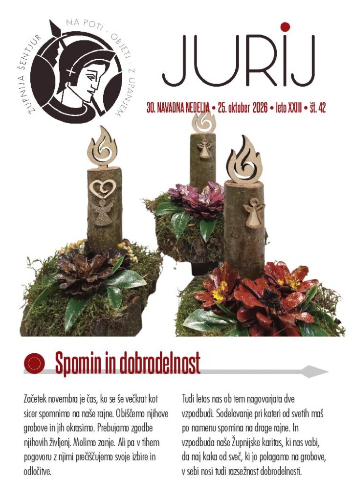 Naslovnica zadnje številke glasila Jurij